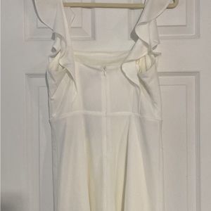 BCBG white dress - M